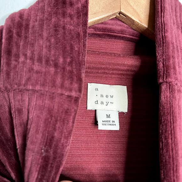 Maroon Mock Neck Tunic LAST CALL - Picture 3 of 5